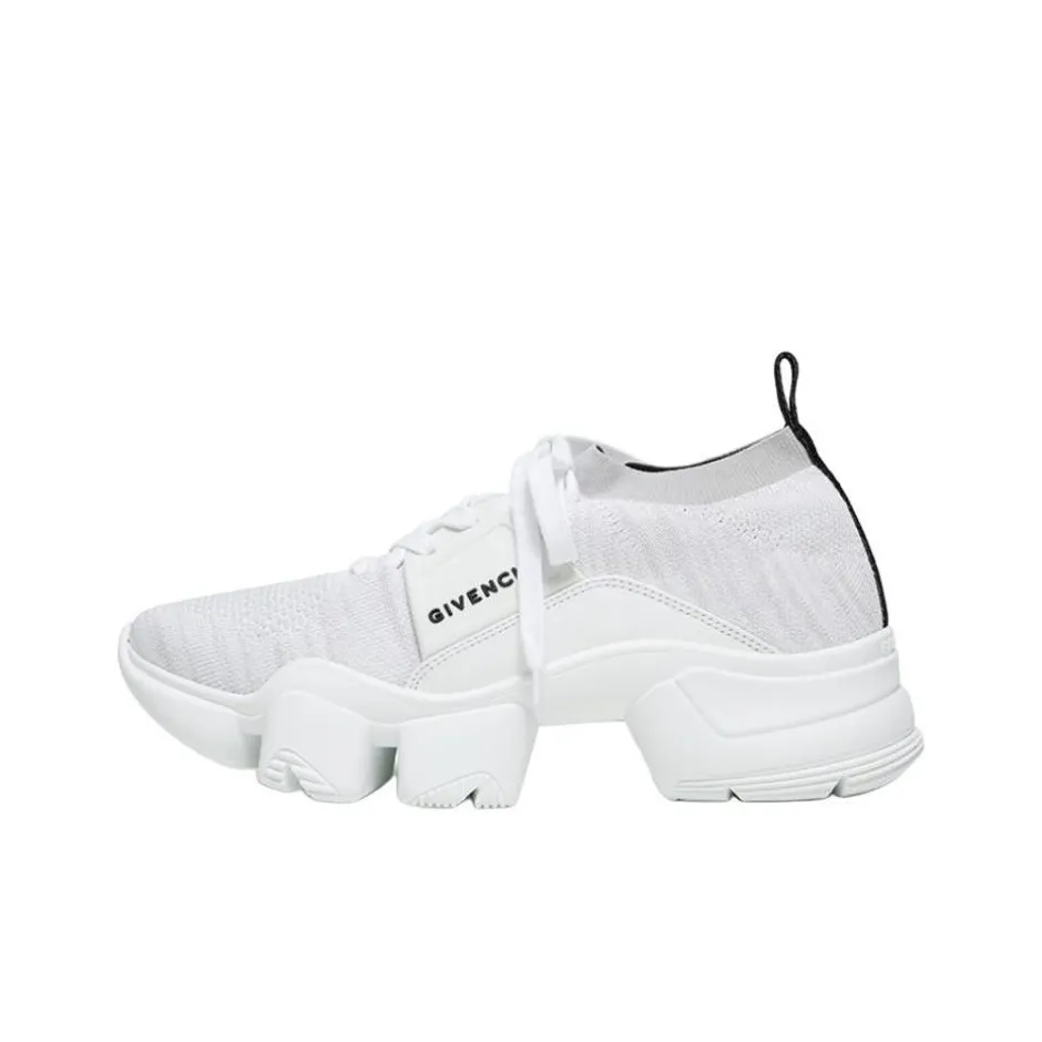 Givenchy JAW Series Breathable Low Top Casual Shoes Men's White Gray
