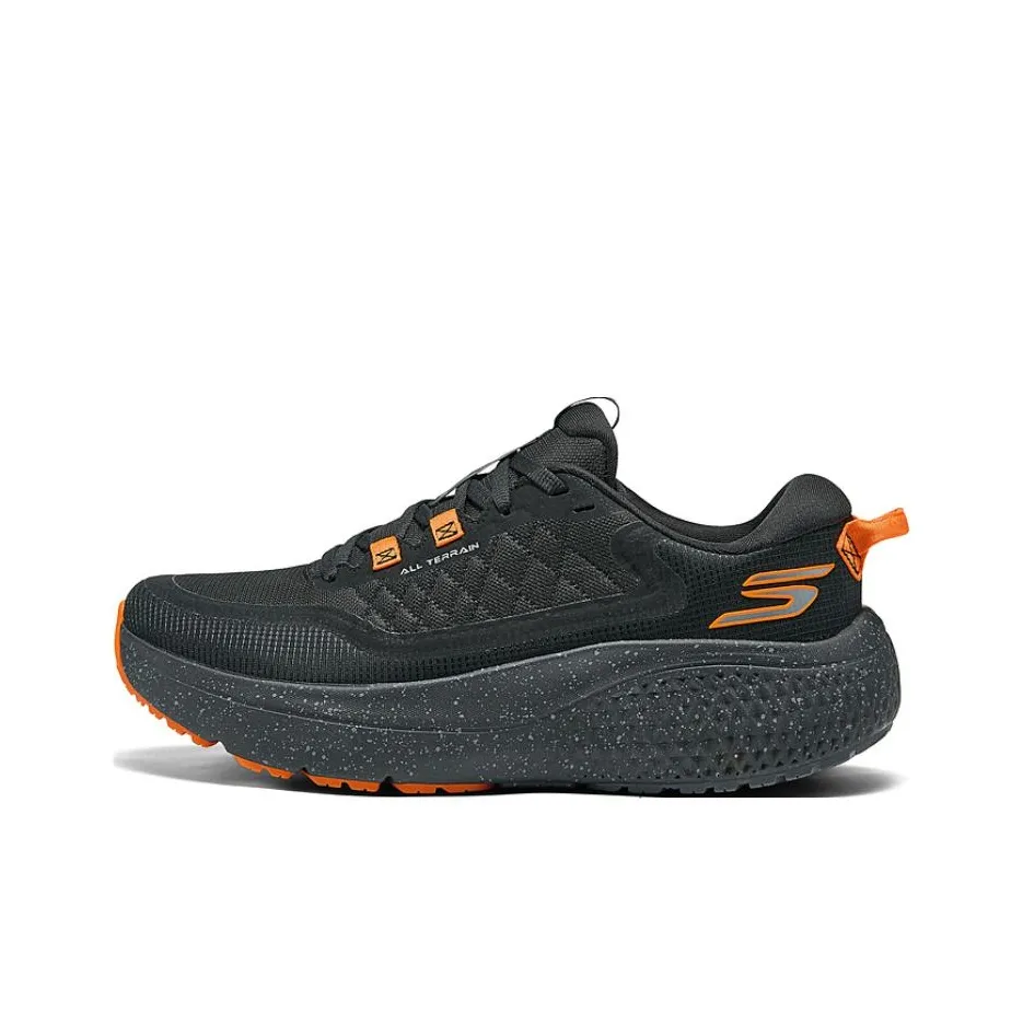 Skechers MEN'S GO Устойчивые к истиранию Низкие Беговые кроссовки Мужские Черные
