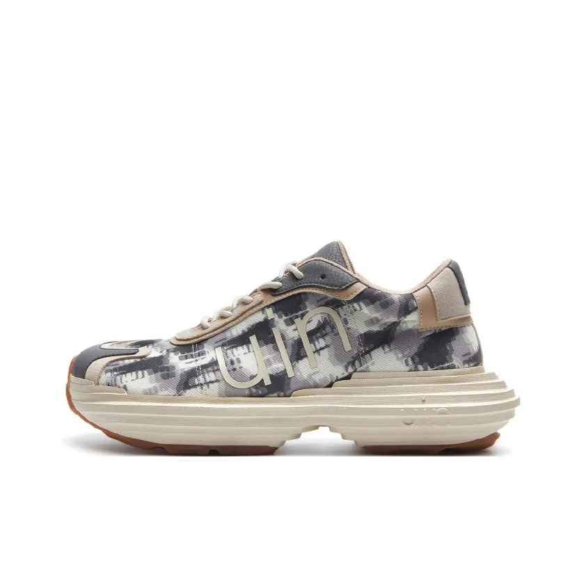 U.IN Rock Formation Series Low Top Chunky Sneakers Unisex