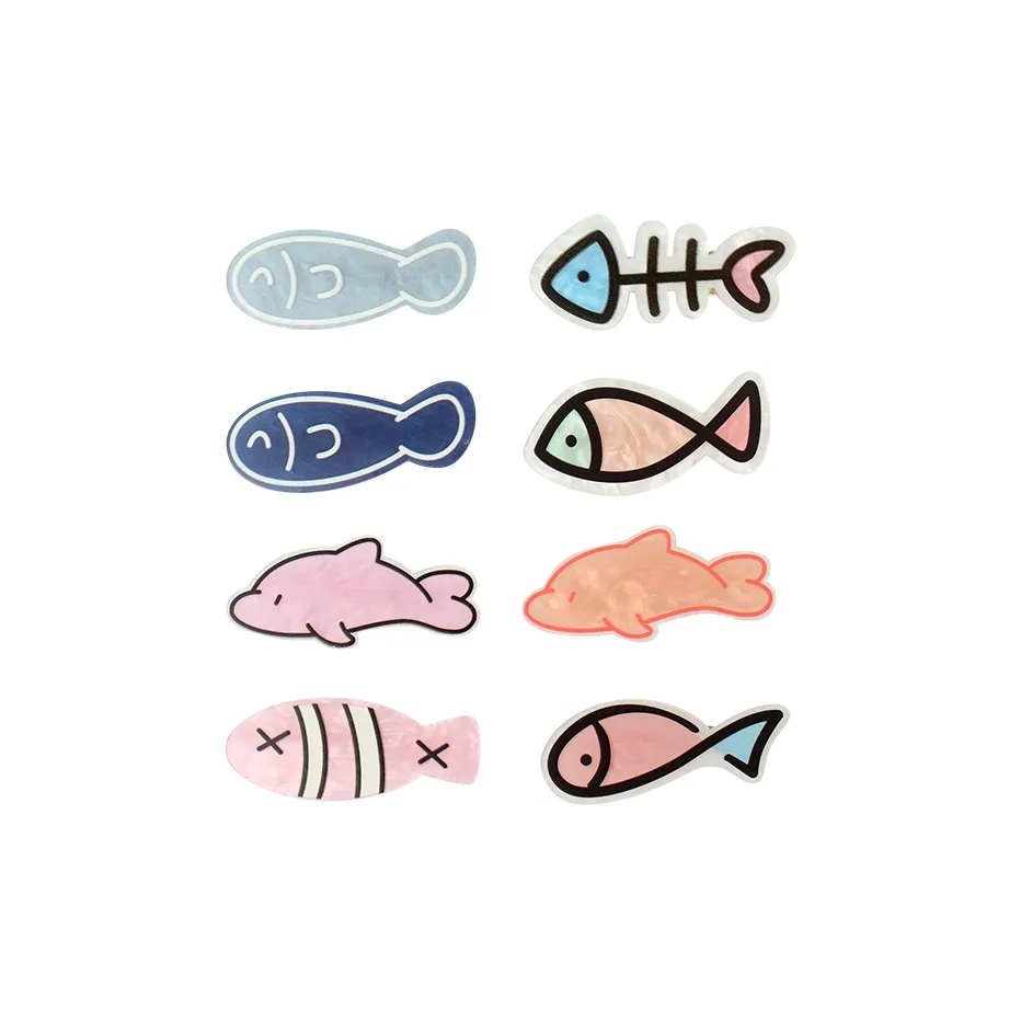 CHIMERA Acrylic Bangs Clip Hair Accessory Headwear Women's