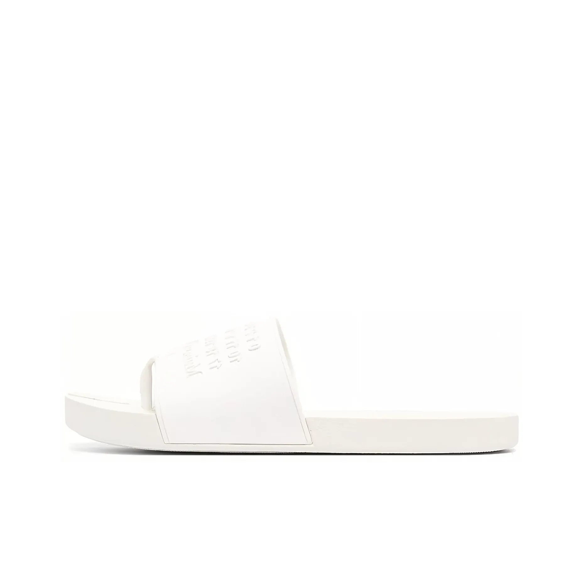 Maison Margiela Tabi Abrasion Resistant Slide Slippers Men's White