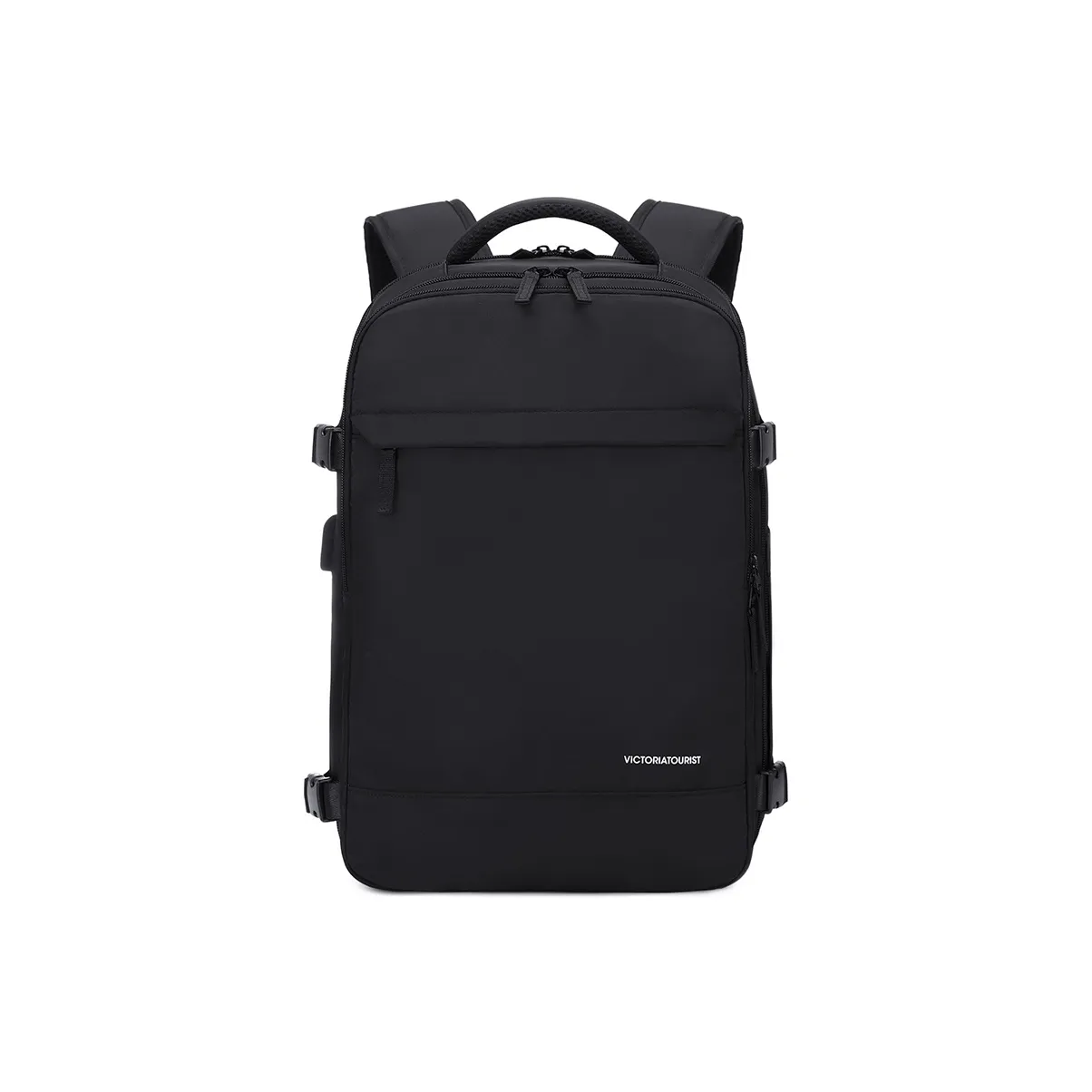 Victorian Traveler Polyester Backpack Men Black
