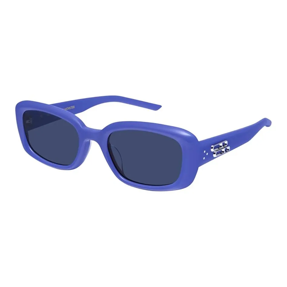 GENTLE MONSTER Plate Frame Square Sunglasses Unisex Purple