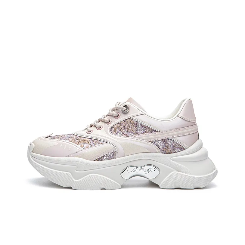 Ed Hardy ACC противоскользящие устойчивые к истиранию низкий топ кроссовки с толстой подошвой унисекс