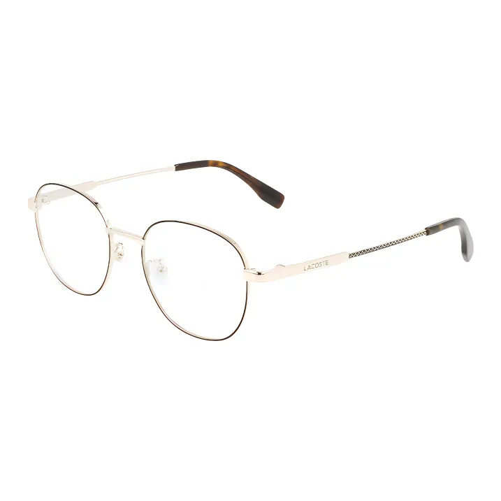 LACOSTE Титановый сплав Круглые Оправы для очков Унисекс