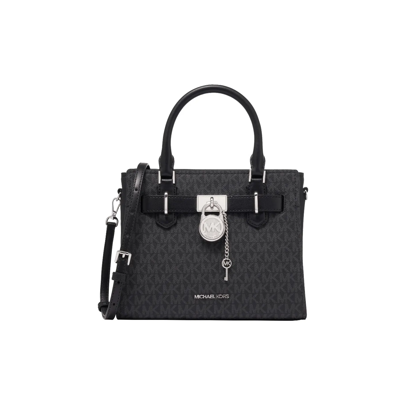 MICHAEL KORS Hamilton Series Artificial Leather Shoulder Bag Crossbody Bag Handbags Small Size Women's