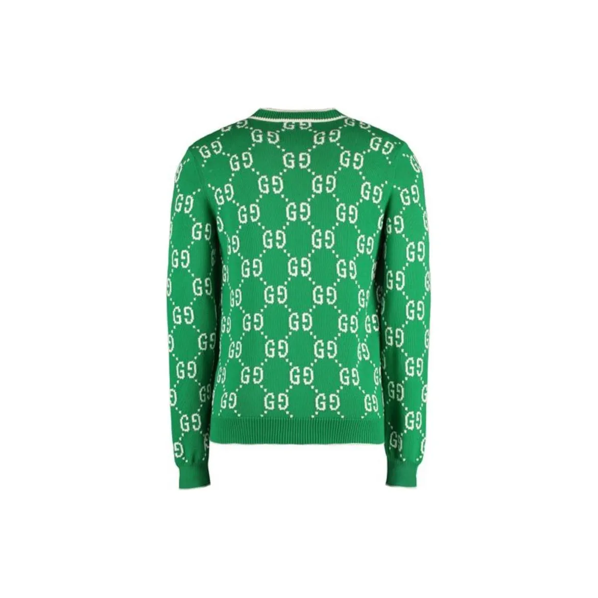 GUCCI GG Intarsia-knit Cotton Cardigan
