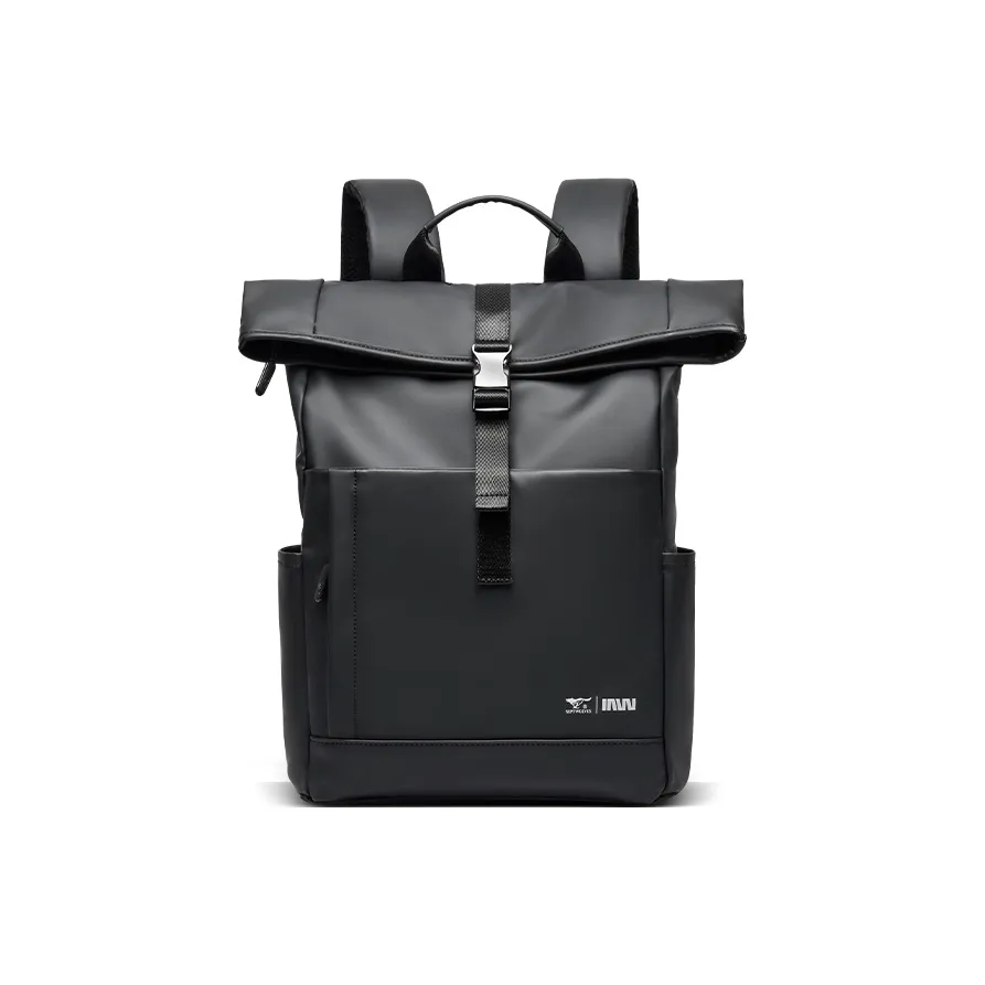 SEPTWOLVES Рюкзак из синтетической кожи QPL Унисекс Черный