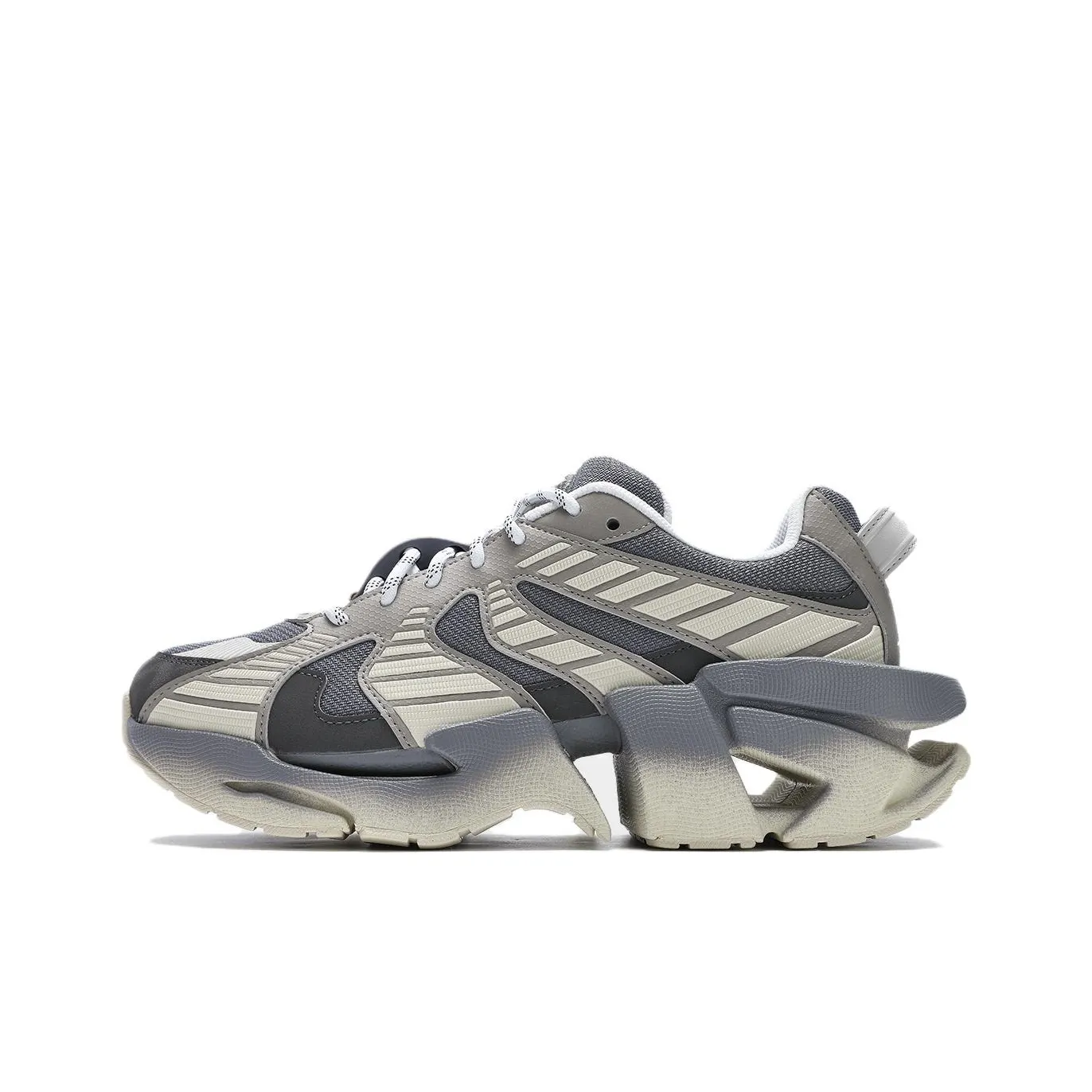 FILA Space Low Top Chunky Sneakers Men Gray