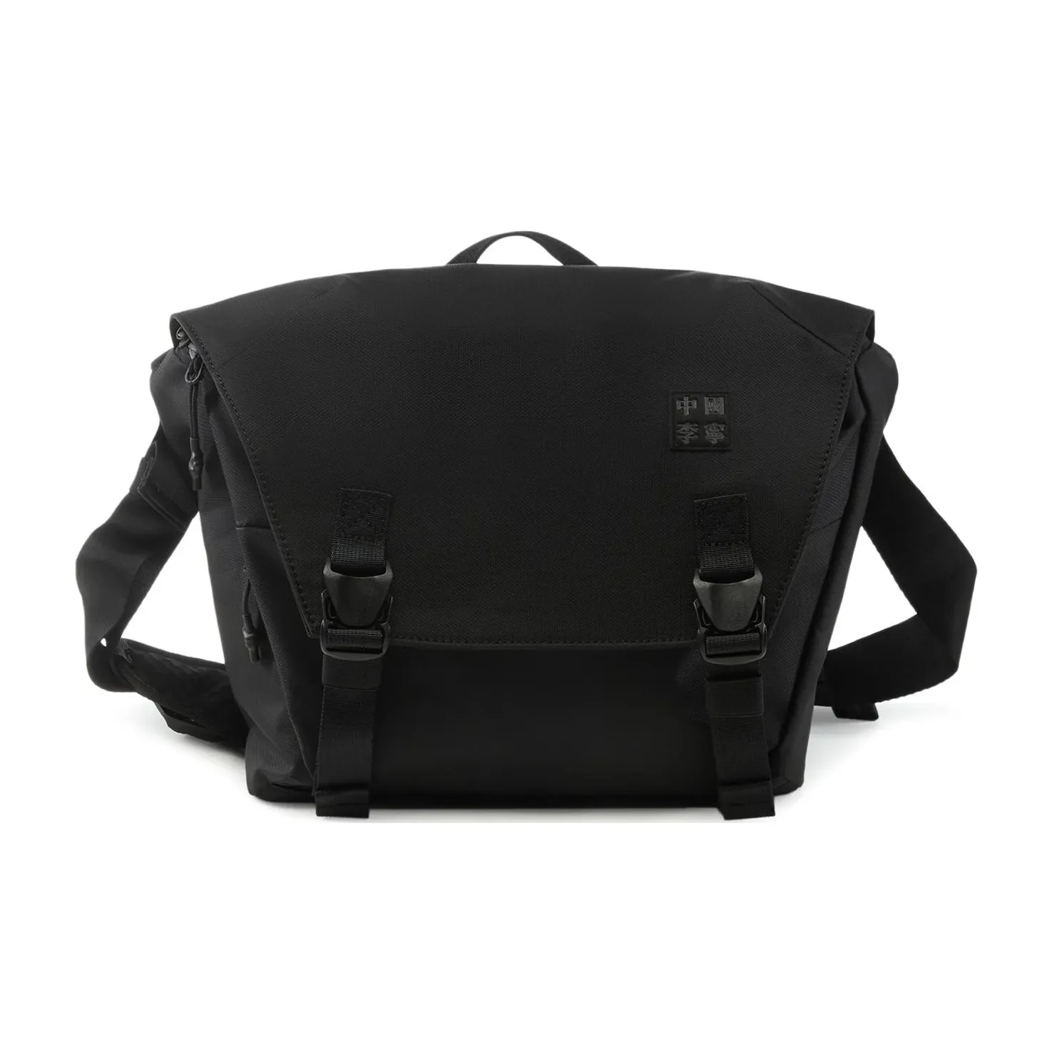 LINING Vital series Полиамид Курьерская сумка Сумка через плечо Стандартная Унисекс Черная