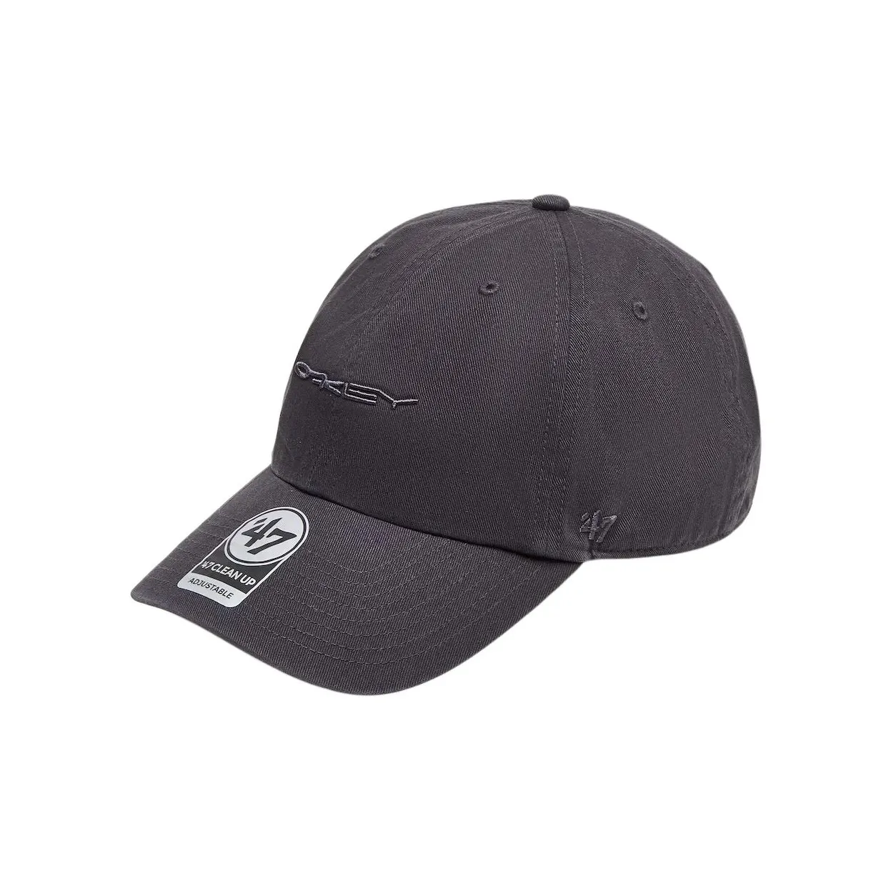 Oakley Cotton Baseball Caps Unisex Dark Gray