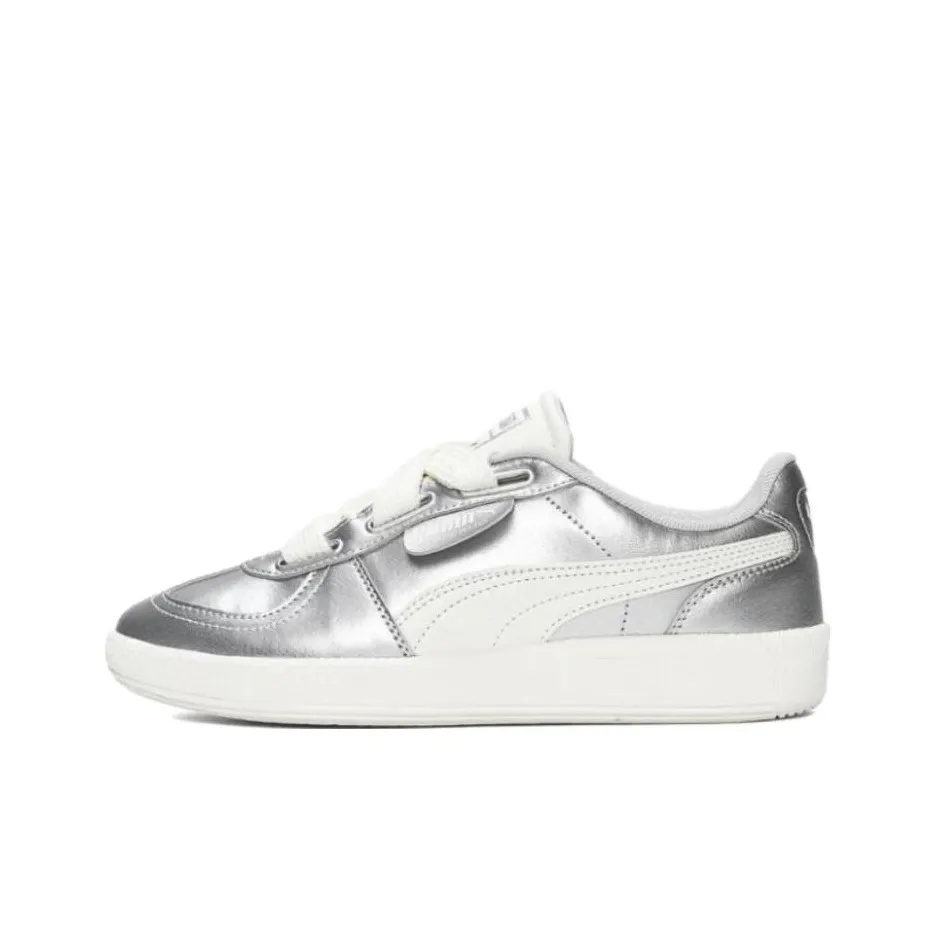 PUMA Palermo Женские повседневные туфли Women's Silver White
