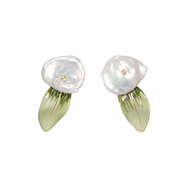 She's Серьги-гвоздики из серебра 925 пробы женские