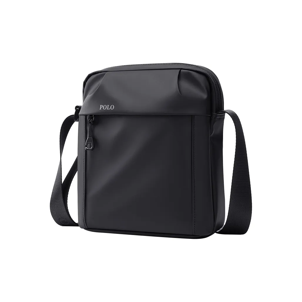 POLO Ткань Мужская Сумка через плечо Мужская Черная Серая