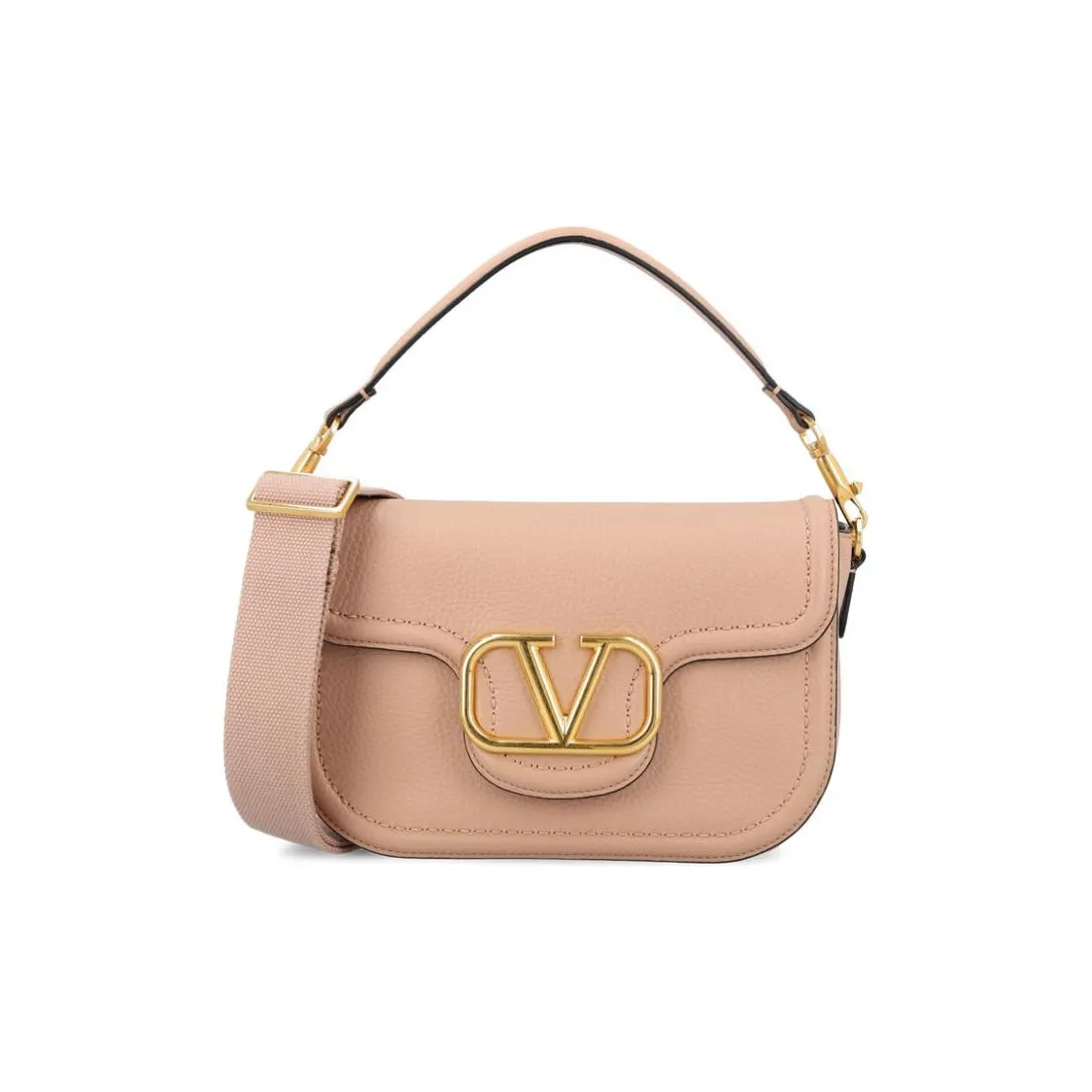 Valentino Alltime Foldover Top Crossbody Bag