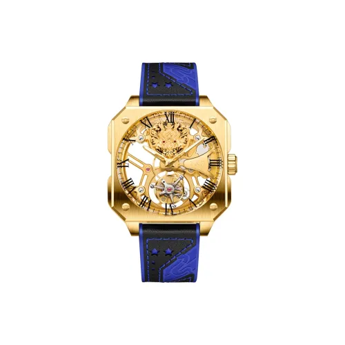 Lao Feng Xiang Механические Мужские Часы Movement 41 мм с Вырезом