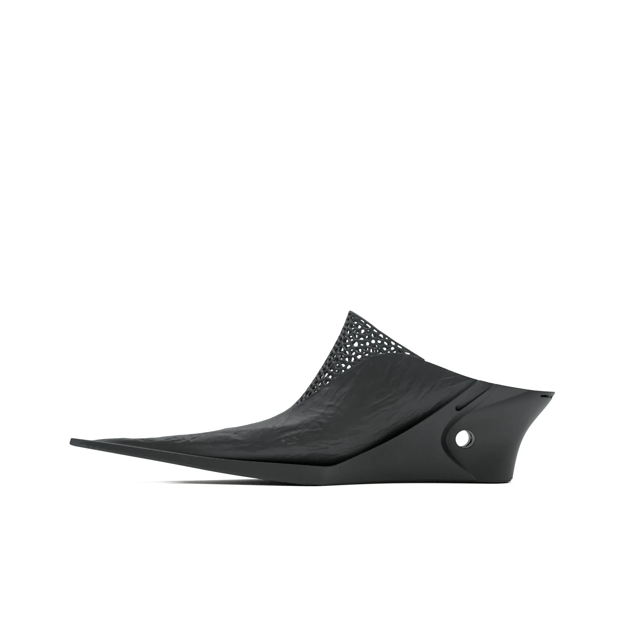 SCRY Closed Toe Slippers Women's Black