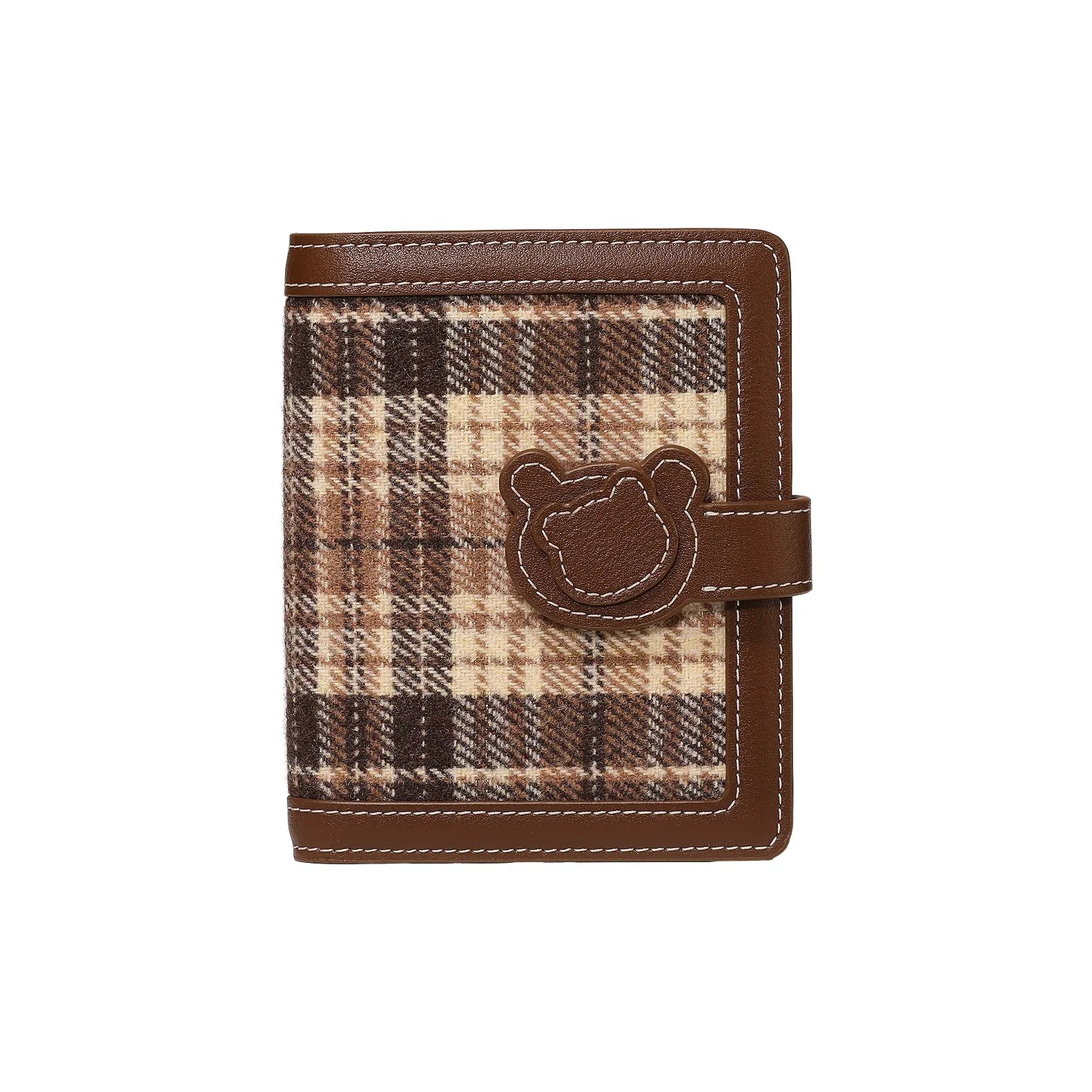 TOUTOU Ткань Кошелек Женские Brown Bear