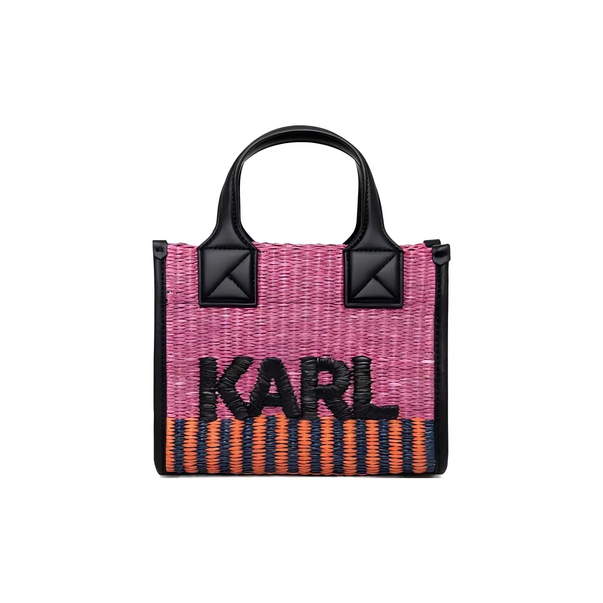 Сумка через плечо с кожаной отделкой Karl Lagerfeld женская многоцветная