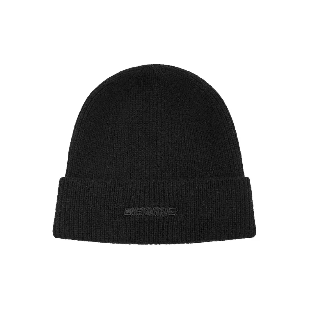 Лайнер Sports Life Collection Полиамид Осенний и Зимний Вязаная Шапка Бини Унисекс Черный