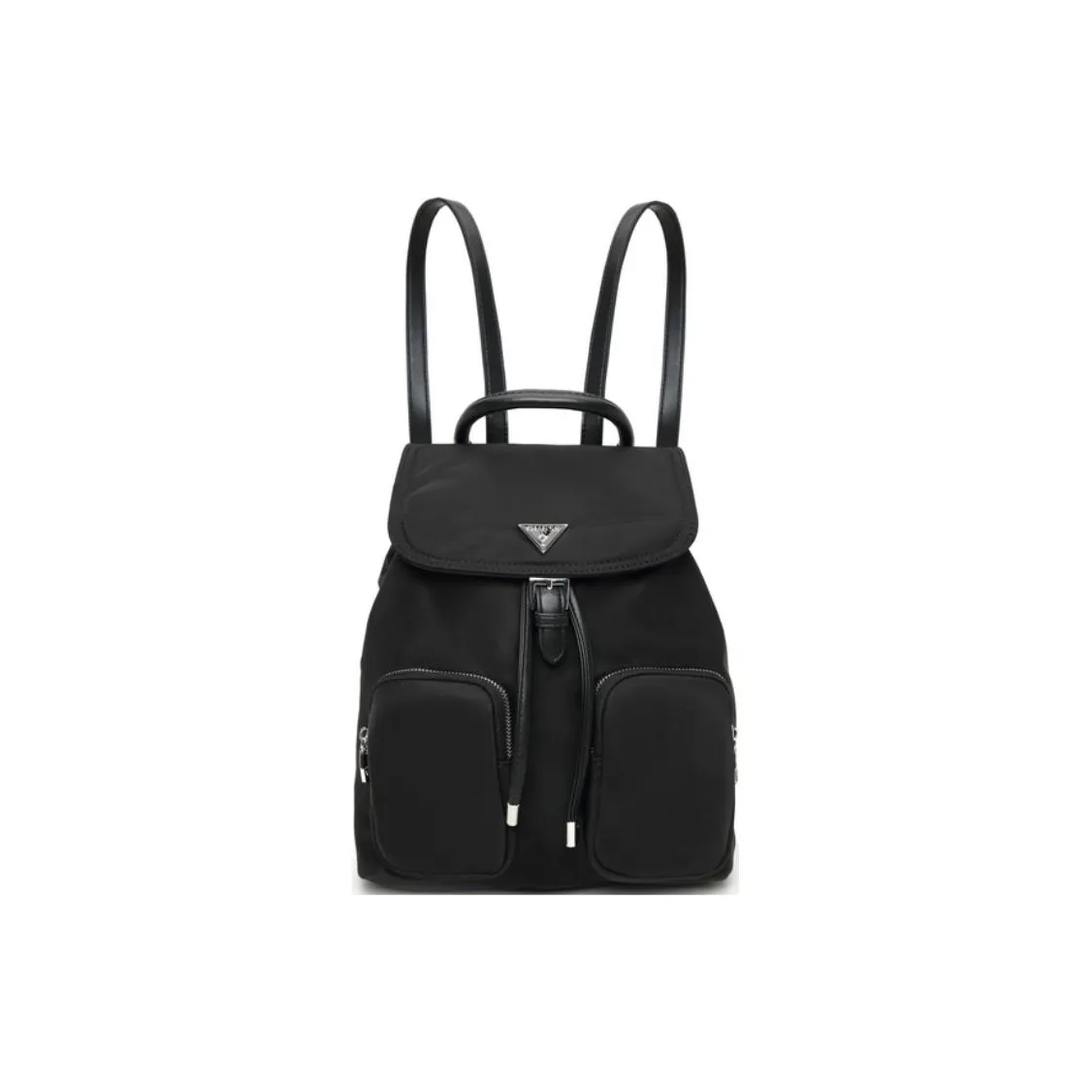 GUESS Fabric Backpack Medium Size Women's Black