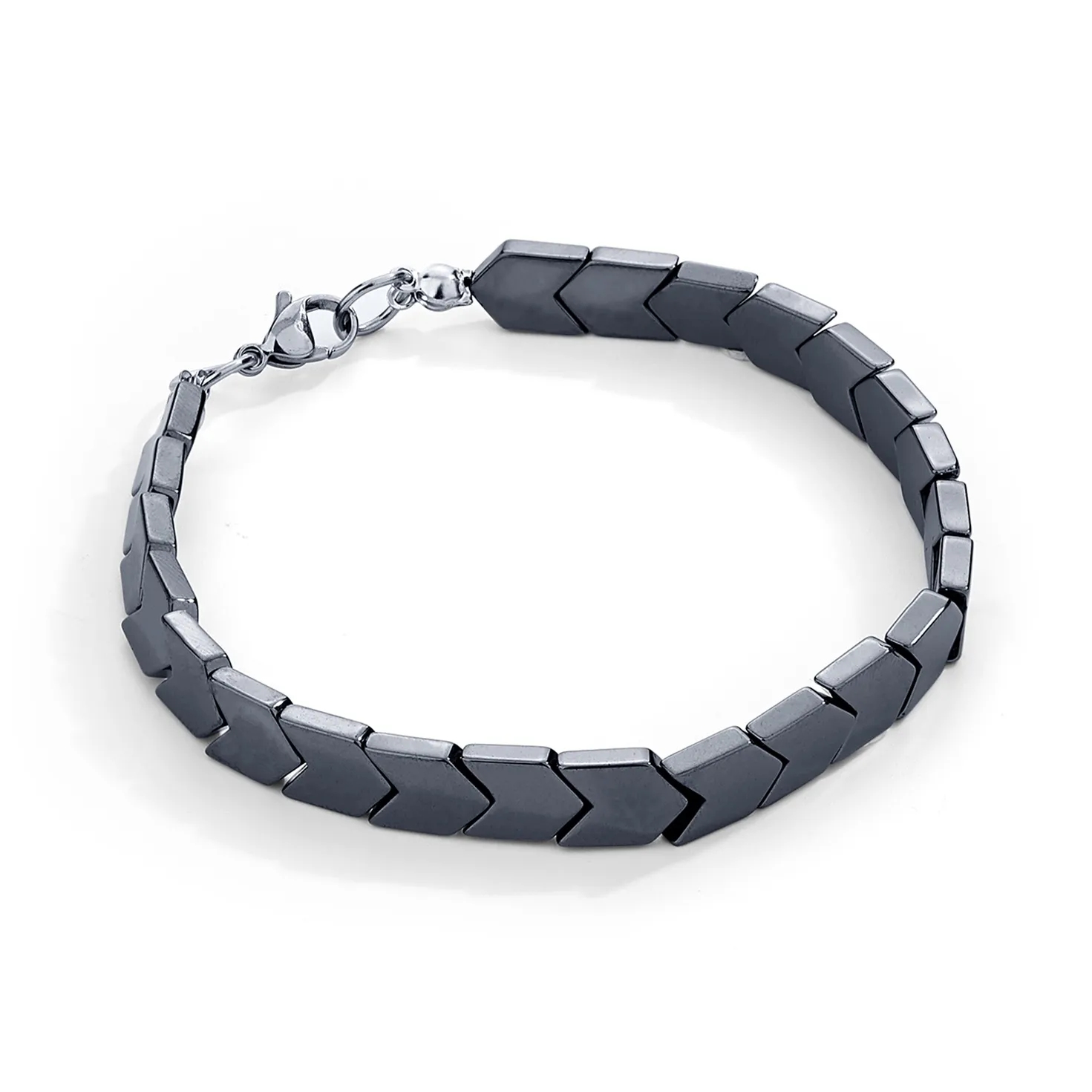 ENFANTIN Гематитовые Титановые Стальные Браслеты Унисекс