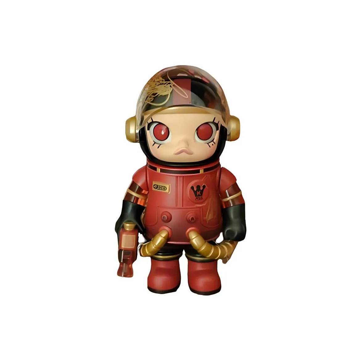 POP MART Molly 2024 Год Дракона Ограниченный Космос Прозрачный Слепой Бокс с Карточкой 100%