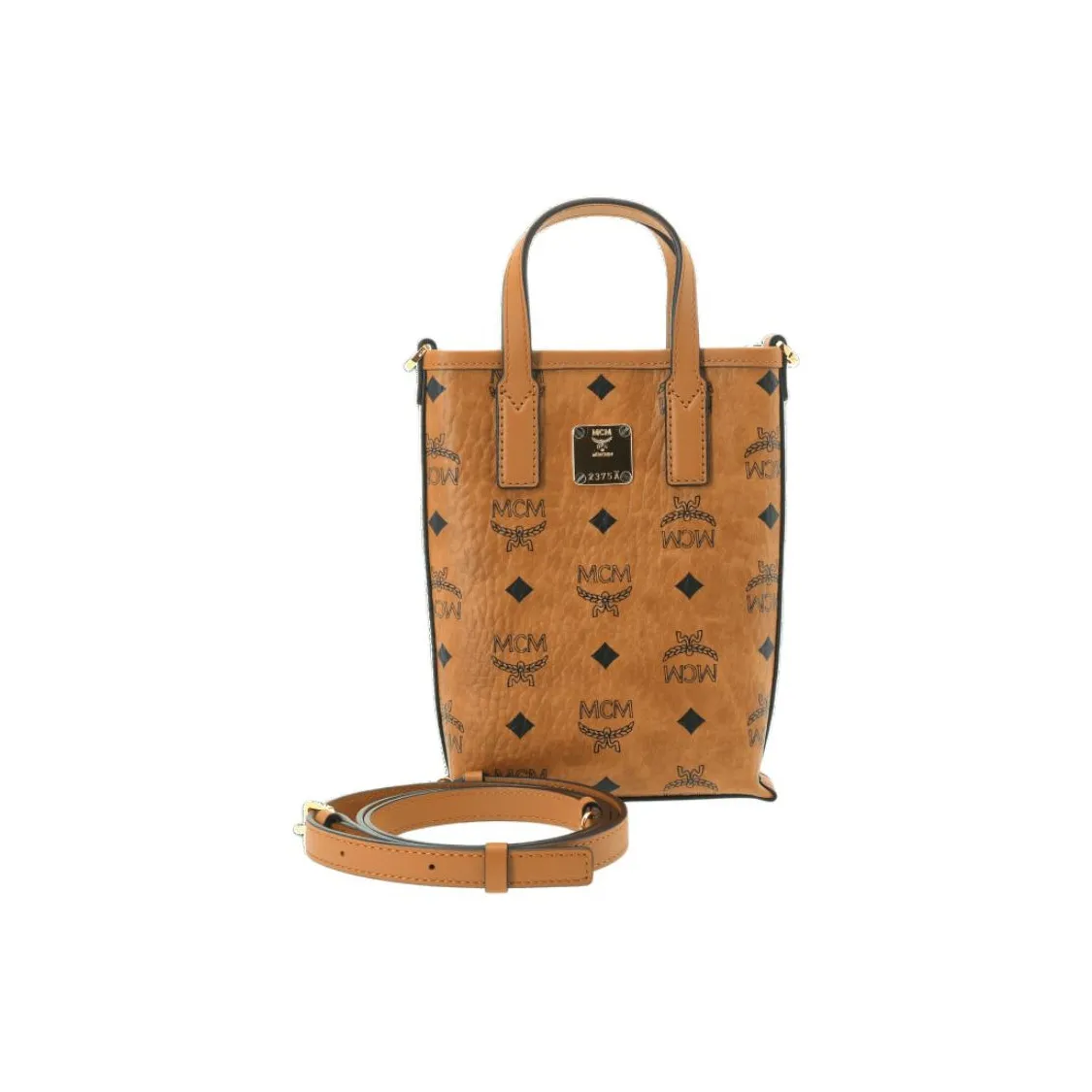 MCM Aren Nappa Leather French Fries Bag, Handbag, Shoulder Bag, Crossbody Bag Mini Women's