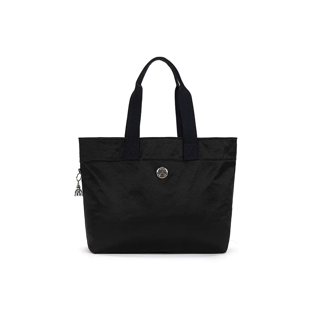 Kipling Полиэстер Сумка Экстра-большая Унисекс С складками Тонированный Черный