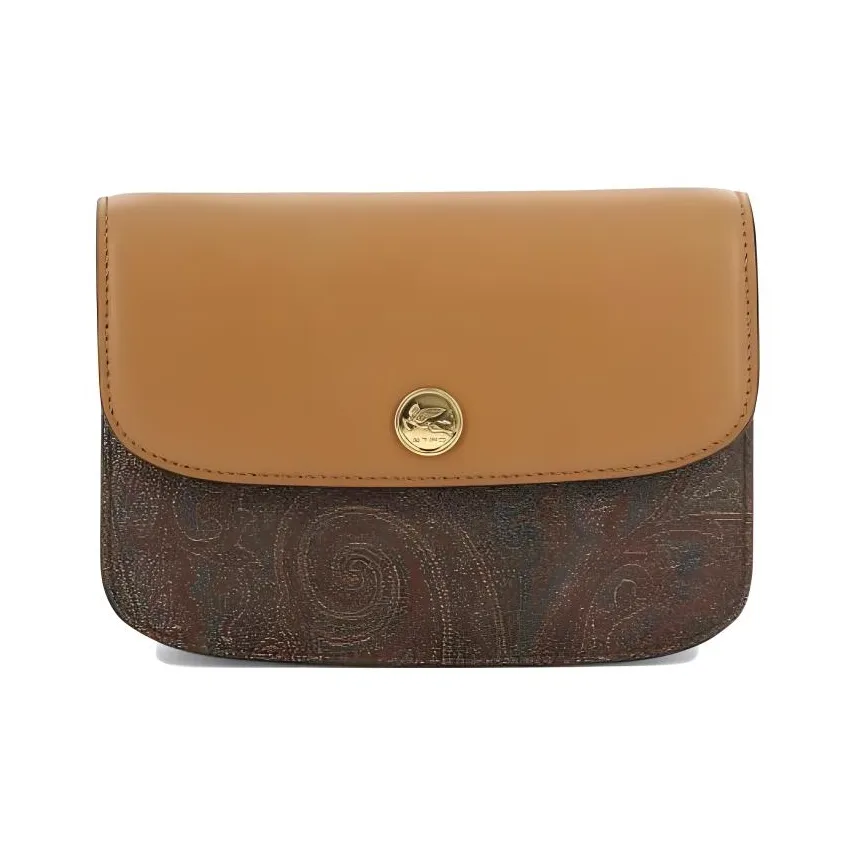 ETRO Essential Jacquard Foldover Crossbody Bag