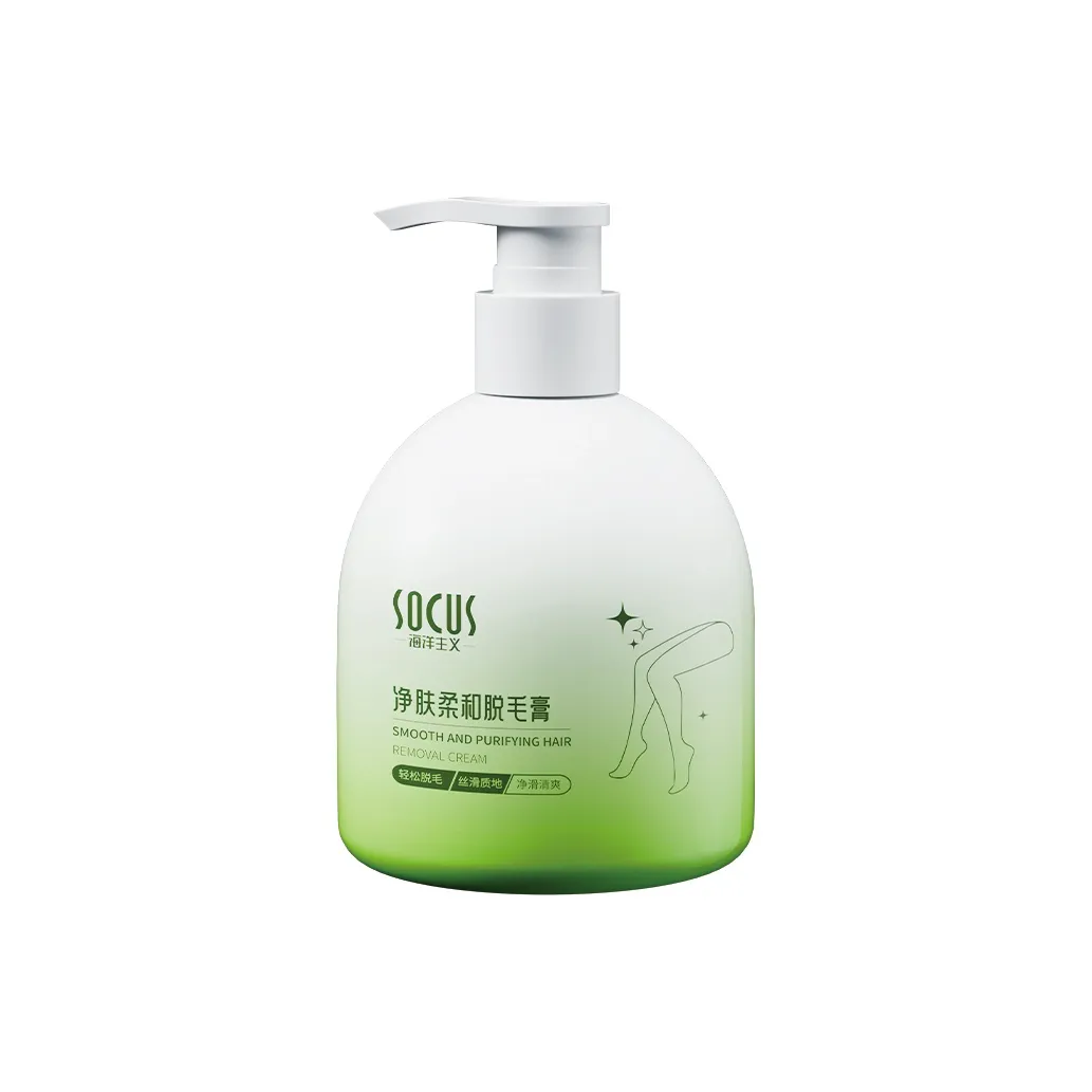 Socus Мягкий Крем для очищения депиляции освежающий успокаивающий для кожи удаление волос