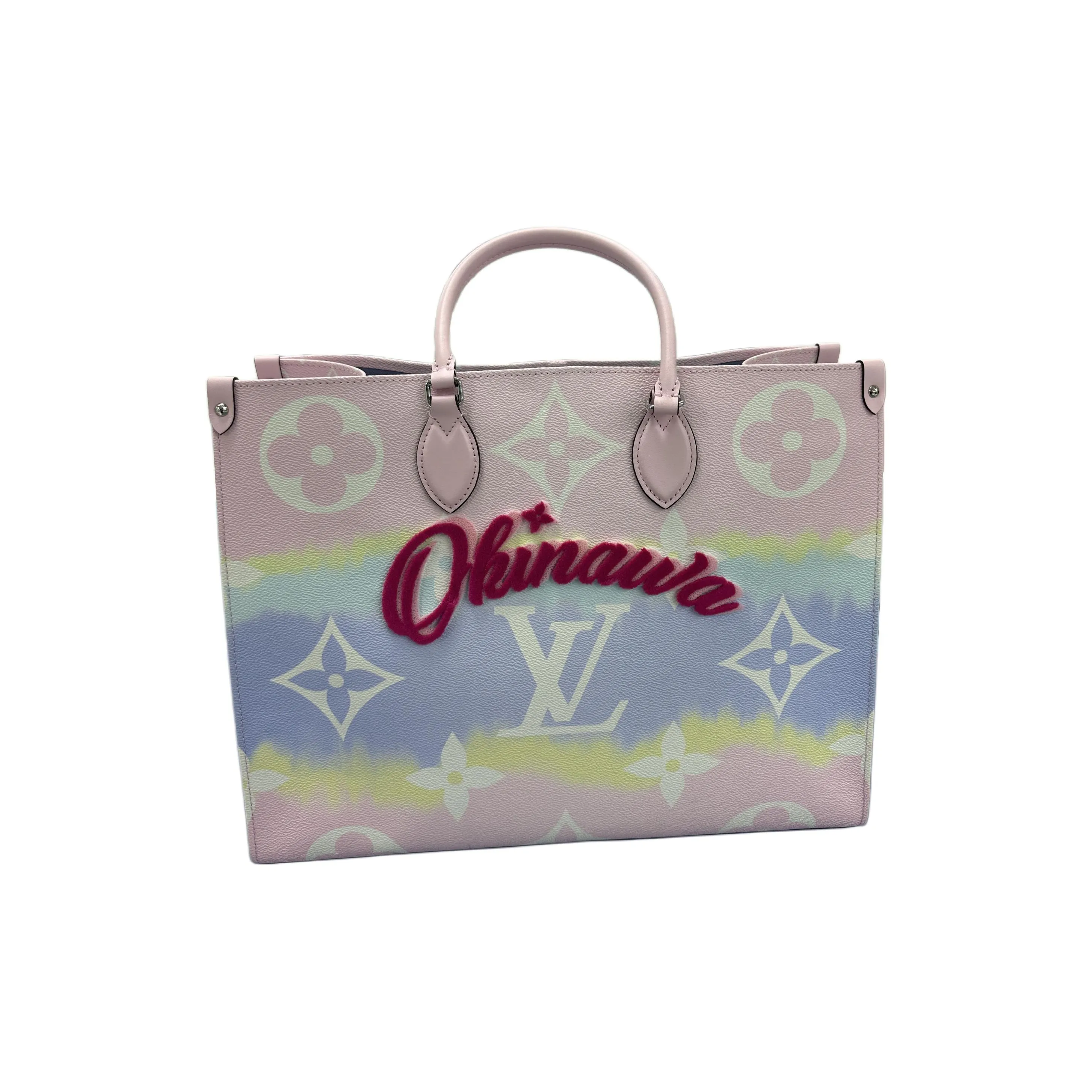 LOUIS VUITTON Female ONTHEGO Large Tote Handbag Multicolor