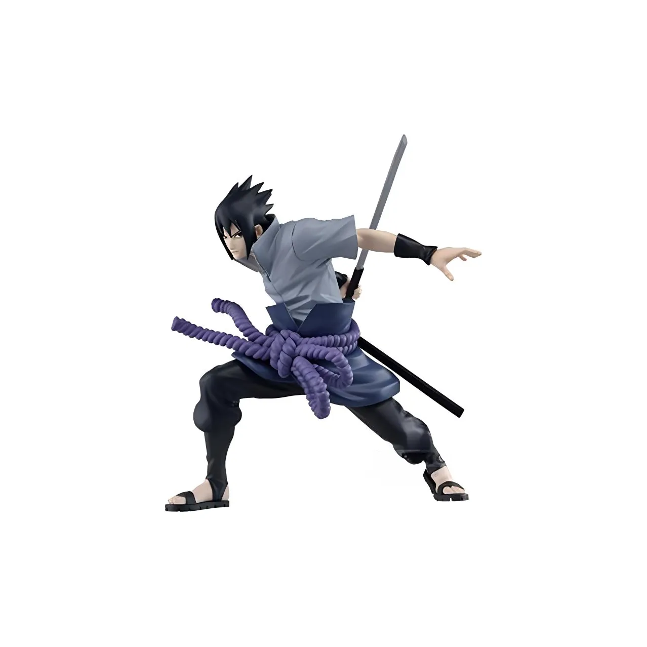 BANPRESTO Sasuke Uchiha Naruto Shippuden Battle Styling 3 Bonus Gifts 13cm