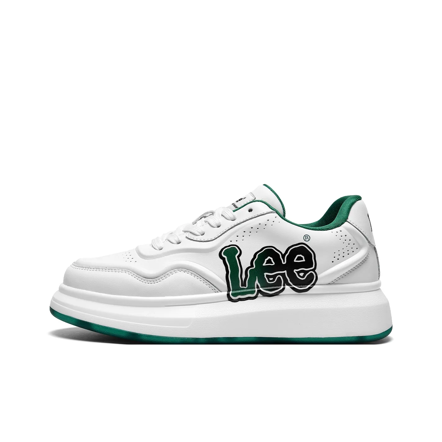 Lee совместный бренд Модный Белый Кроссовки Удобный и Универсальный Классический и Модный Низкий Топ Кроссовки для скейтбординга Мужской