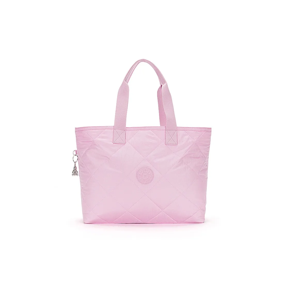 Kipling Полиамид Сумка Большая Женская Сияющий Хлопок Розовый Фиолетовый