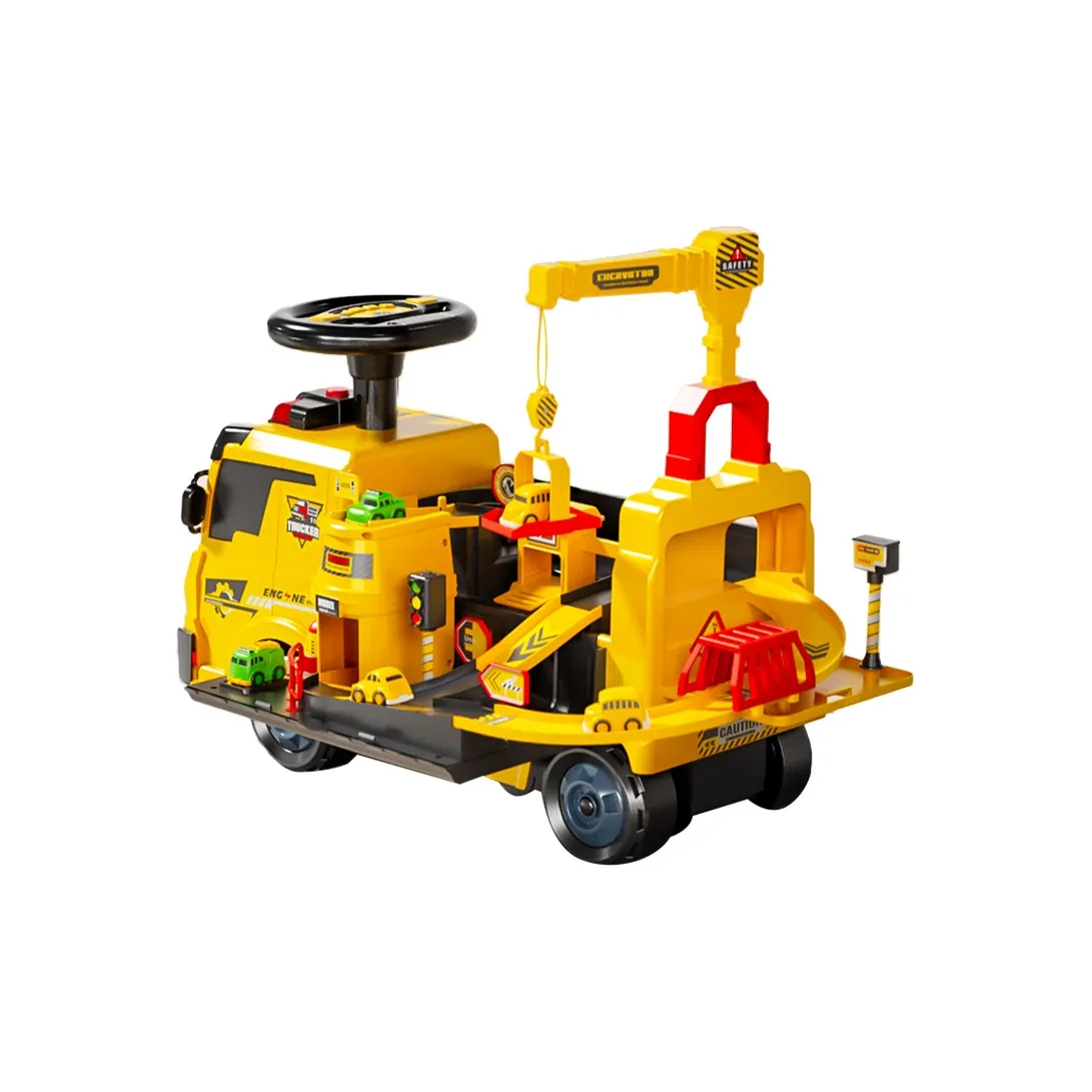 YISBRO Сидячий Человек Экскаватор Байкер Вода Канон Пламя Двигатель Игрушки