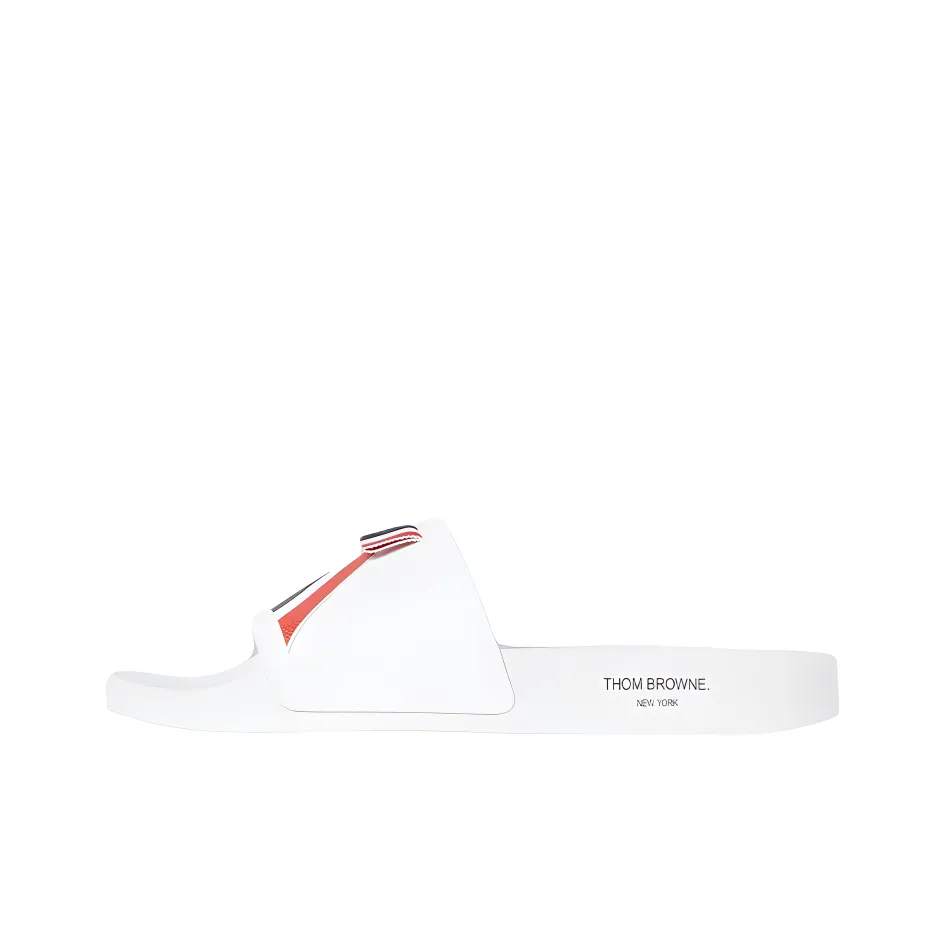 THOM BROWNE· Слипоны Мужские Белые