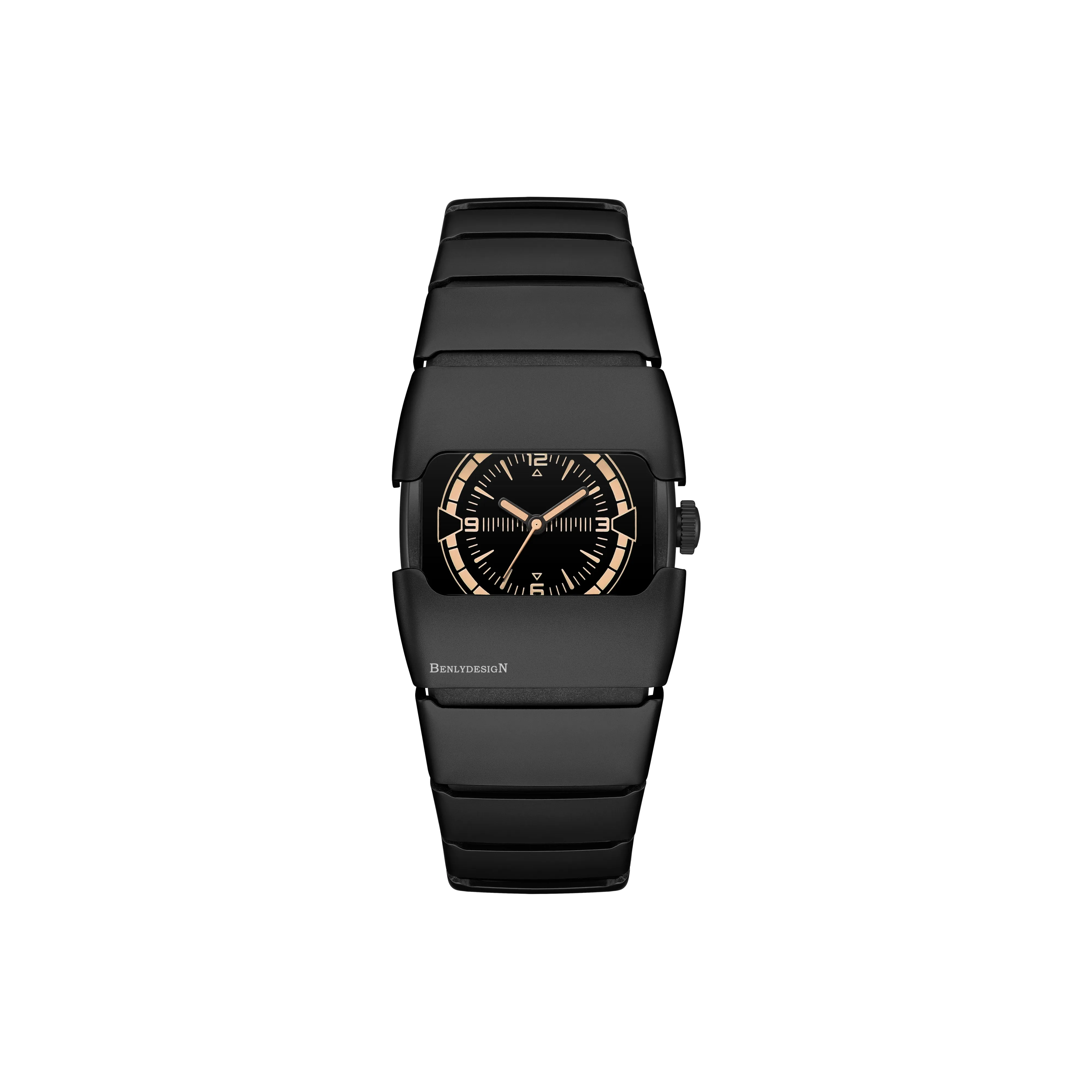 IB BENLYDESIGN Tribute to The Millennium Time to Rotate Vintage Y2K Watch L70004S4 Кварцевый механизм Часы