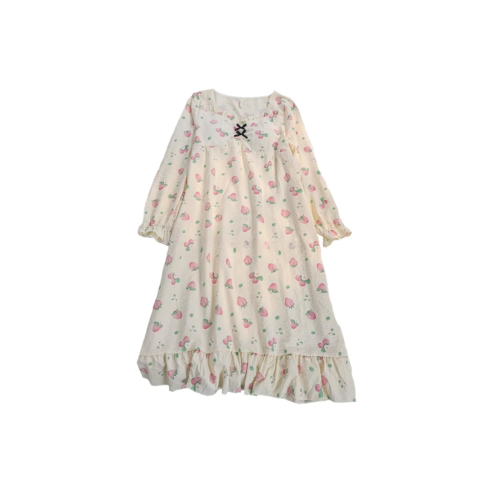 Ta Yan Nightgown Women's Apricot