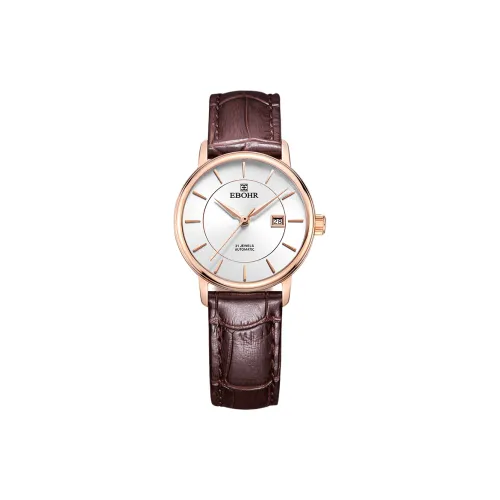 EBOHR Механический Movement Женские EBOHR Master Collection Часы 31 мм Серебряные