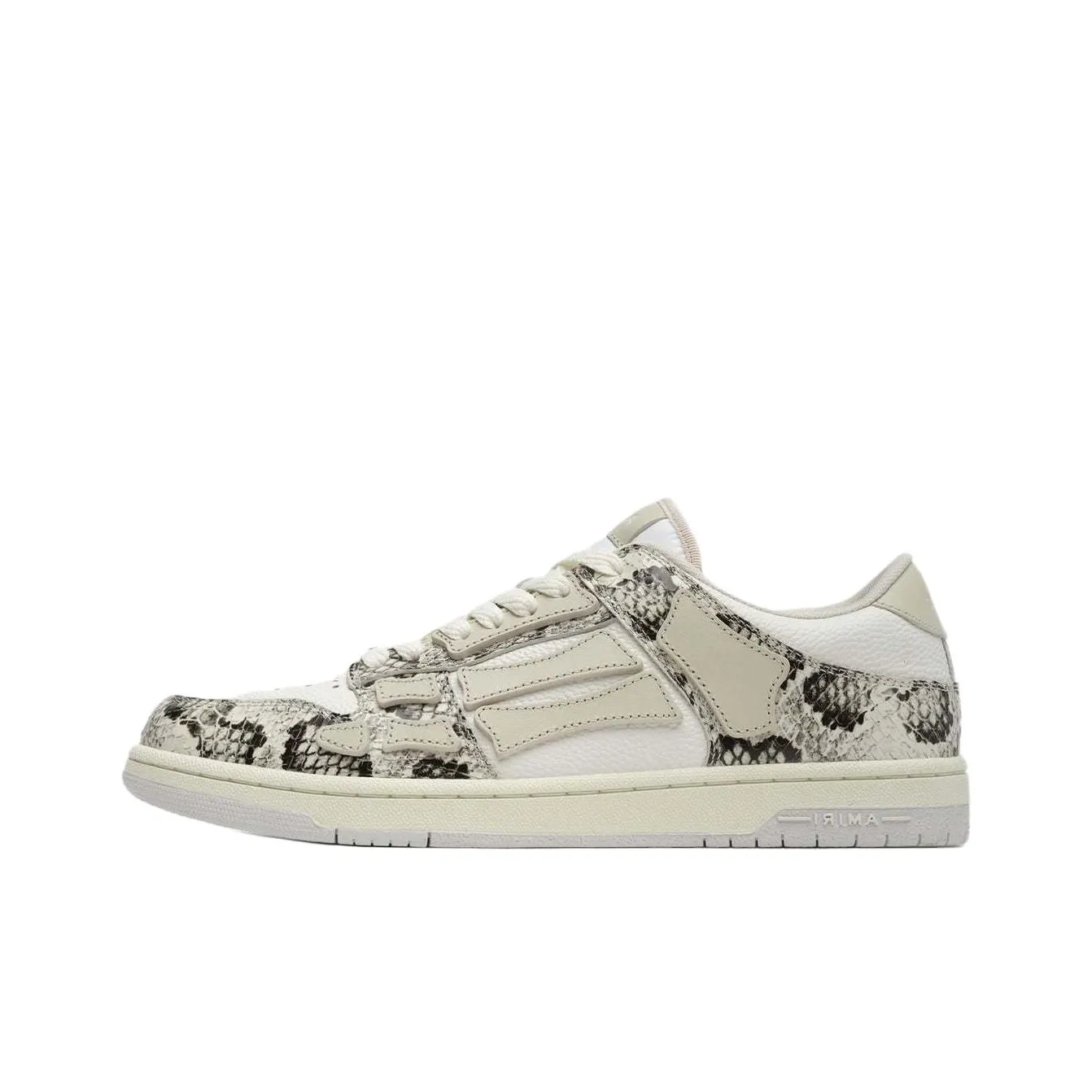 AMIRI Skel Top Low Snake Alabaster