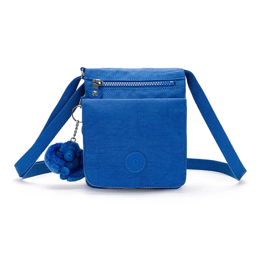 Kipling Polyamide Crossbody Bag Mini Women's Havana Blue