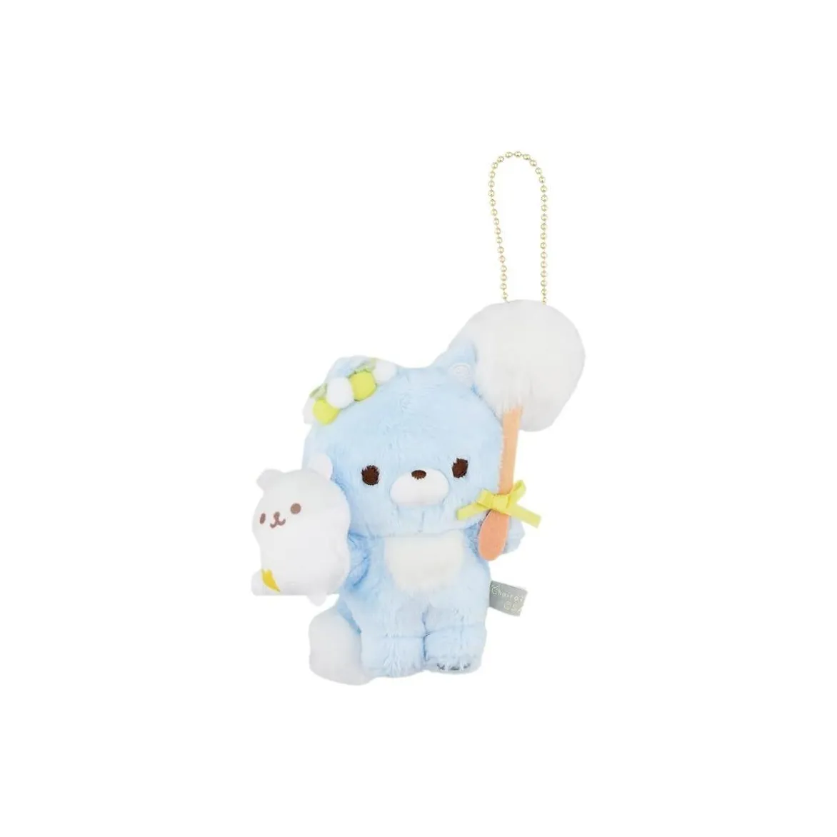 SAN X Рилаккума Dandelion And The Twin Hamsters Подвесной. Куклы Плюшевая кукла 12 см Рекомендуемый рост