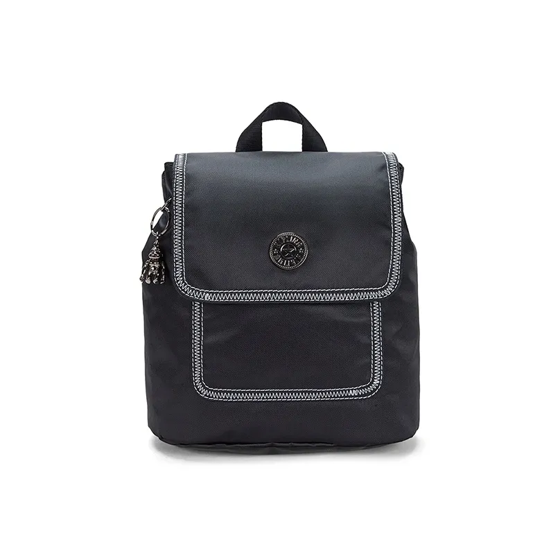 Kipling Polyester Backpack Small Size Unisex Night Black