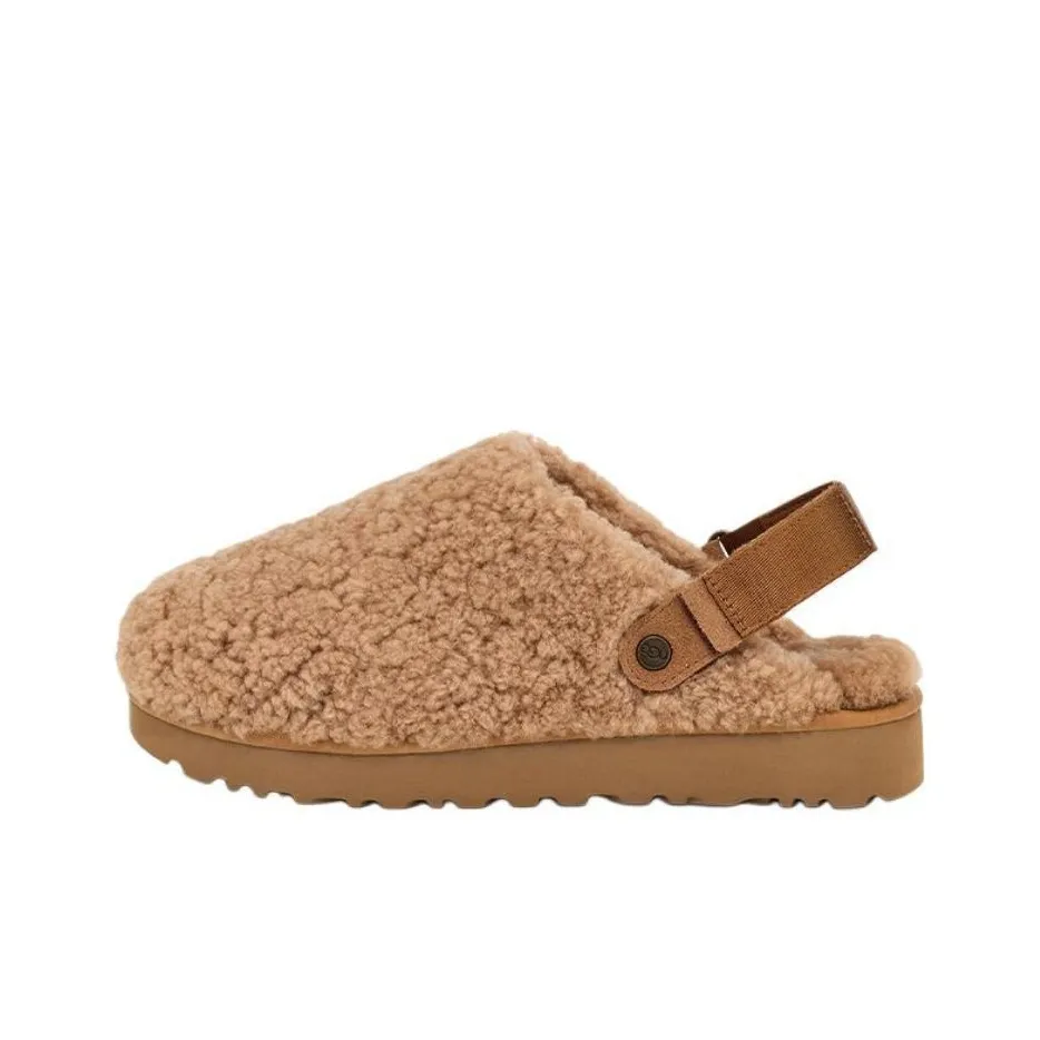 UGG Slip Resistant Wrap toe Slippers Women's Brown