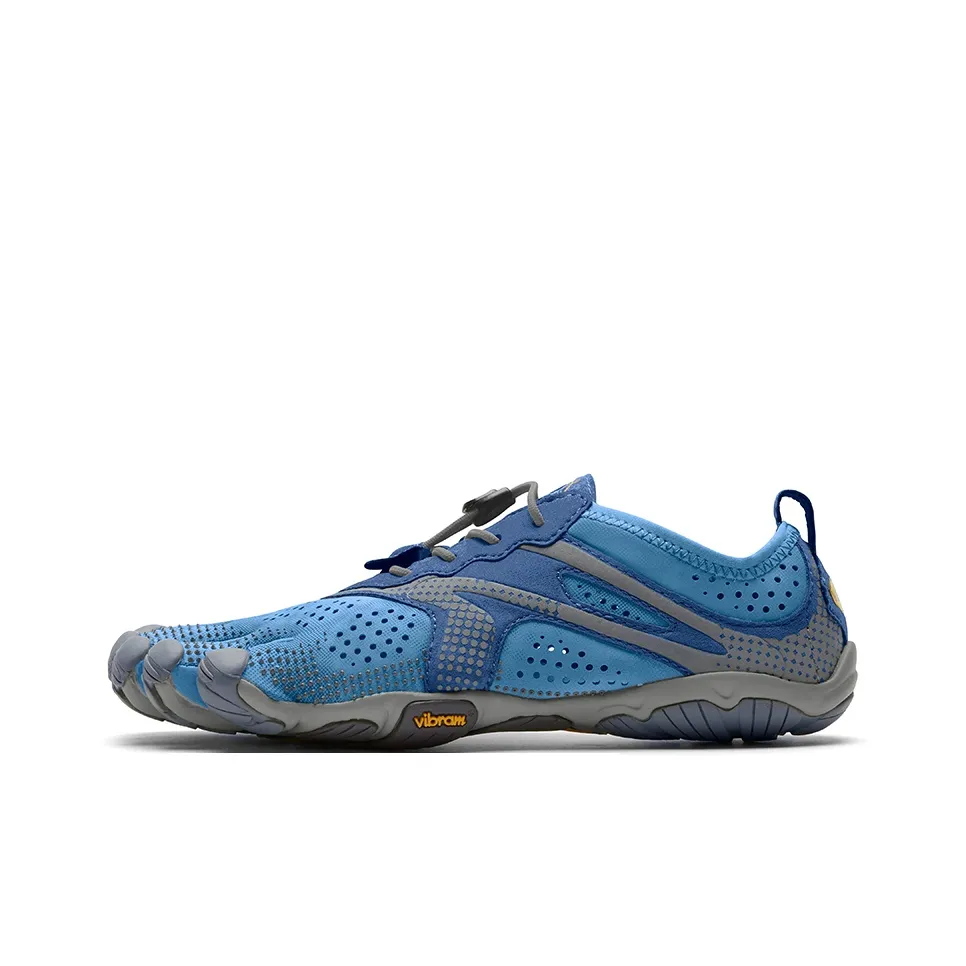Vibram Five Fingers Shoes Wear resistant Lightweight Breathable And Non slip. Low Top Training Shoes Women's Blue V RUN