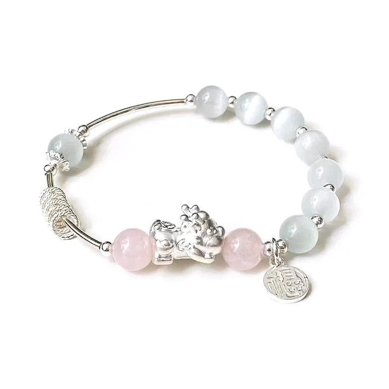 FROMLOVER Браслеты из сплава с искусственными драгоценными камнями женские