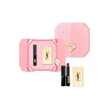 정장 스몰 블랙 스트라이프 립스틱 #302 카메오 브라운 2g + YSL 프리미엄 메이크업 미러