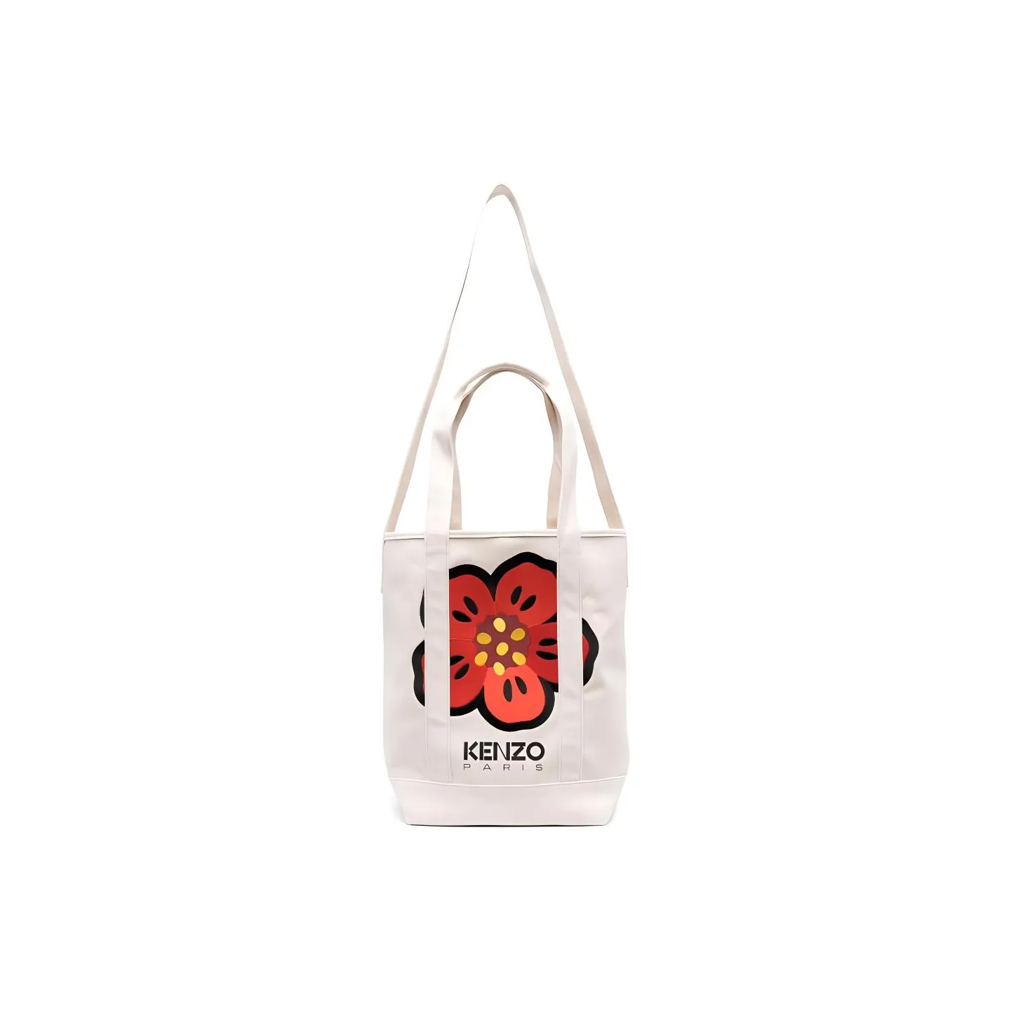 KENZO Logo print Cotton Tote Bag