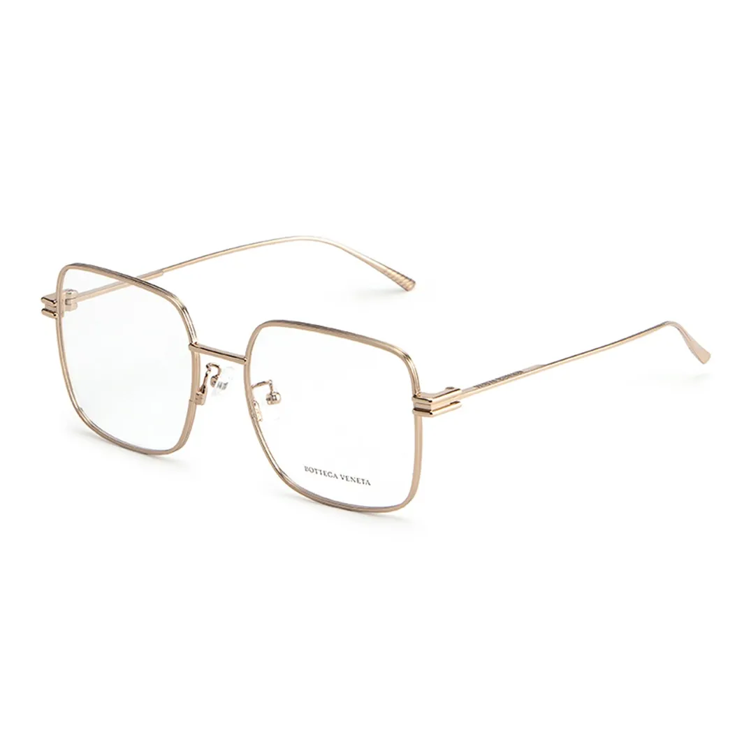 Bottega Veneta Eyeglass Frames Women's Rose Gold